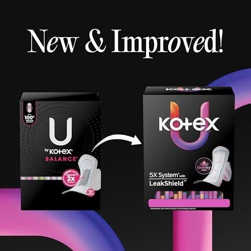 Kotex Ultra Thin Binden, starke Saugfähigkeit, 56 Stück (Verpackung kann variieren)
