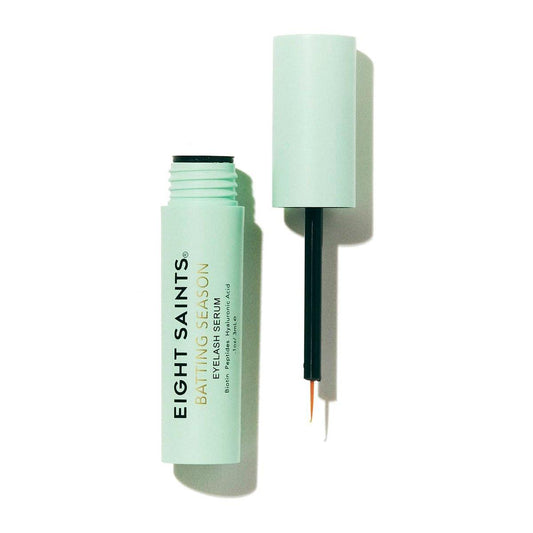 Eight Saints Batting Season Wimpernserum für längere, dichtere Wimpern mit Biotin, Peptiden und Hyaluronsäure, Wimpernbehandlung für dünne & spärliche Wimpern, pflegendes Wimpernserum, 0,1 fl oz