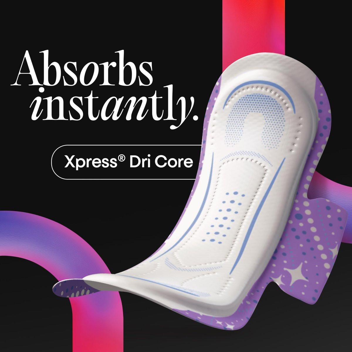 Kotex Overnight Maxi Binden, 39 Stück (Verpackung kann variieren)