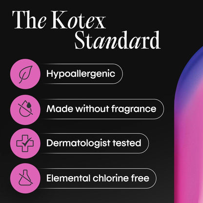 Kotex Daily Thong Slipeinlagen, Verpackt, Leichte Saugfähigkeit, Reguläre Länge, 58 Stück (Verpackung kann variieren)
