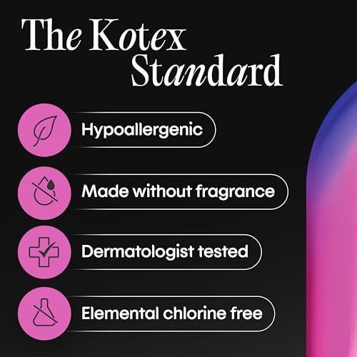 Kotex Daily Thong Slipeinlagen, einzeln verpackt, leichte Saugfähigkeit, Normalgröße, 120 Stück (Verpackung kann variieren)