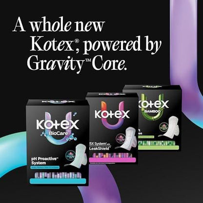 Kotex BioCare Ultra Dünne Binden mit Flügeln, Saugstärke Normal, 28 Stück (Verpackung kann variieren)