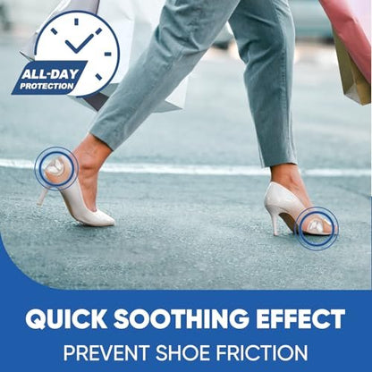 OAKDOLCHE 40 Stück Hydrogel Bunion Pads – Schmerzlinderung & Schutz vor Druck und Reibung, wasserfest, selbstklebend, für Männer und Frauen