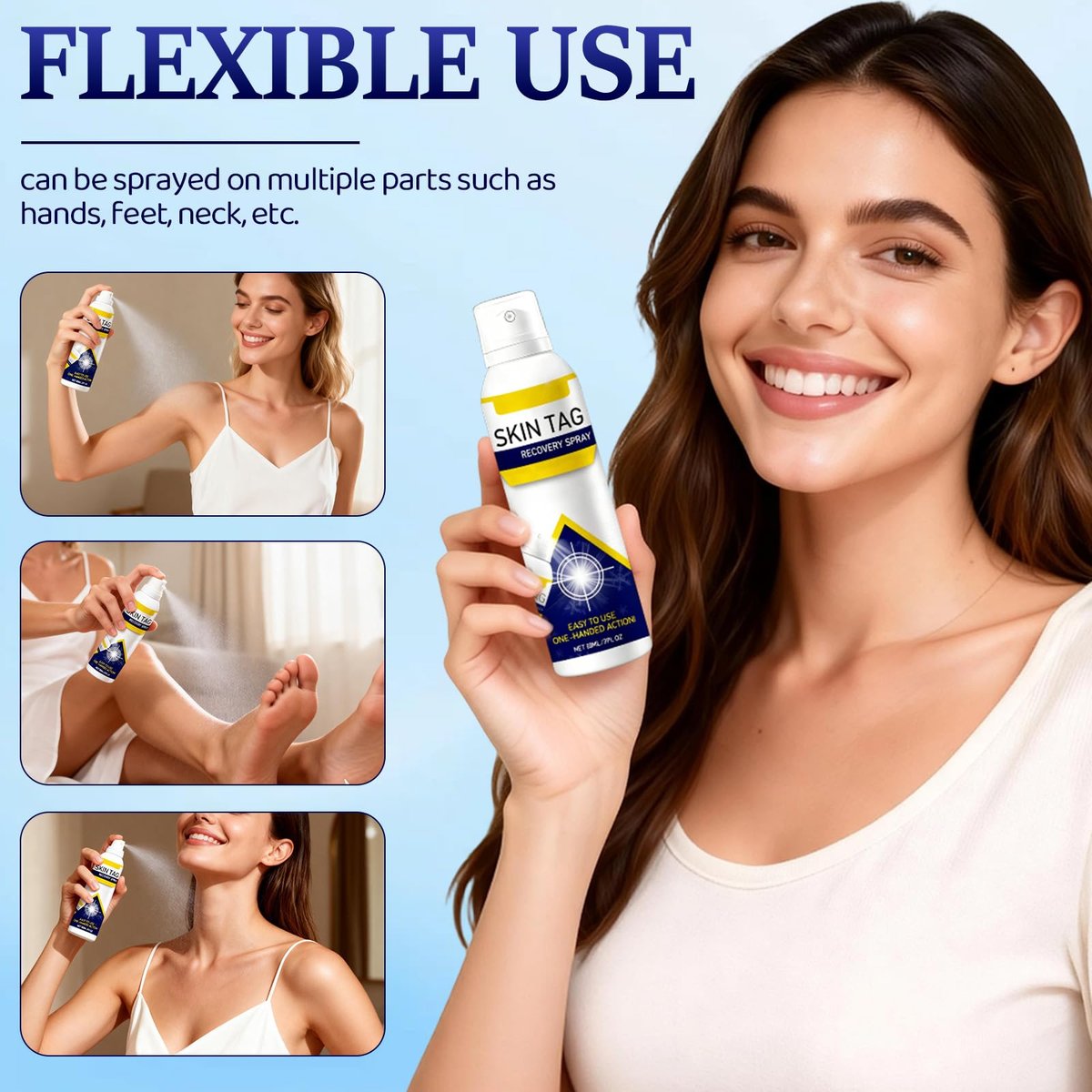 dssuoa 2er-Pack ChillErase Bump Renewal Spray – Beruhigende und kühlende Formel, reduziert Hautunreinheiten, zieht schnell ein, für alle Hauttypen
