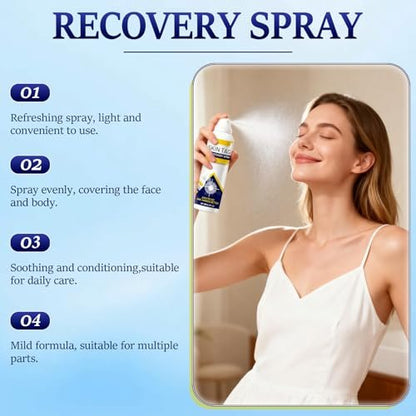 dssuoa 2er-Pack ChillErase Bump Renewal Spray – Beruhigende und kühlende Formel, reduziert Hautunreinheiten, zieht schnell ein, für alle Hauttypen