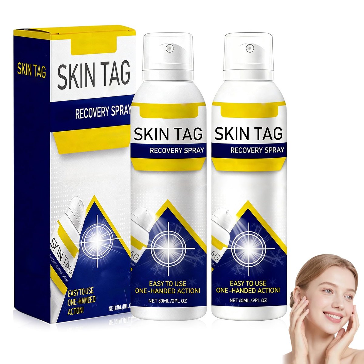 dssuoa 2er-Pack ChillErase Bump Renewal Spray – Beruhigende und kühlende Formel, reduziert Hautunreinheiten, zieht schnell ein, für alle Hauttypen
