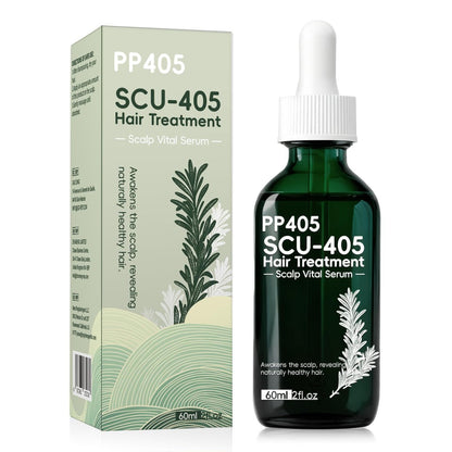 PP405 Haar-Treatment-Serum – Leichtes Kopfhautserum für gesünder aussehendes, voller wirkendes Haar – Nährende Formel mit Hyaluronsäure und Biotin für Männer und Frauen, alle Haartypen