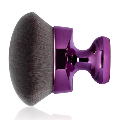 Blend & Blur Extra Large Body Kabuki Pinsel & Selbstbräuner Pinsel – für Körper Make-up & Foundation – Applikator für Selbstbräunung – langlebige vegane Borsten – mit Schutzbeutel (Lila, Groß)