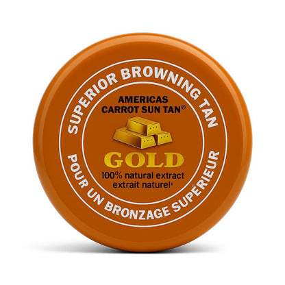 Americas Sun Tan Gold – Natürliche Bräunungscreme für tiefe goldene Bräune ohne Sonnenschutz