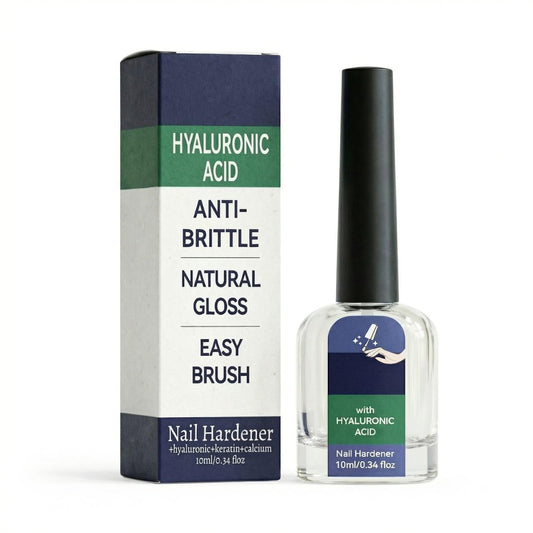Beambalm Nagelhärter mit Hyaluronsäure - Sanfte & effektive natürliche Nagelreparatur, repariert rissige Nagelhaut, bruchsicherer natürlicher Glanz, Kalzium-Nagelhärter, schnell einziehend
