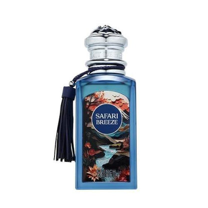 French Avenue Safari Breeze Eau de Parfum 100ml – Floral Fruchtiger Duft für Frühling/Sommer mit Schwarzer Johannisbeere, Kokosnuss, Grapefruit