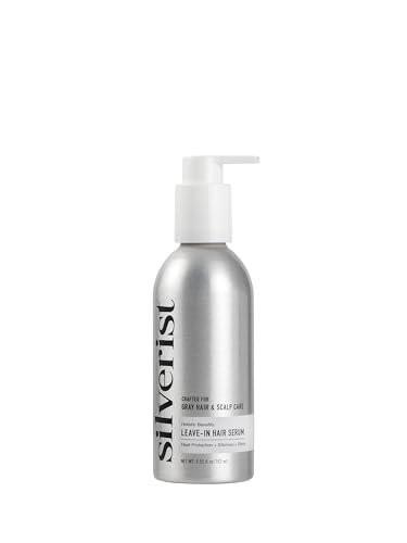 Silverist Holistic Benefits Leave-In Hair Serum – Hitzeschutz, Volumen & Feuchtigkeit für graues Haar & Kopfhautpflege, Silikonfrei mit Niacinamid & Hyaluronsäure – 5,55 fl. oz