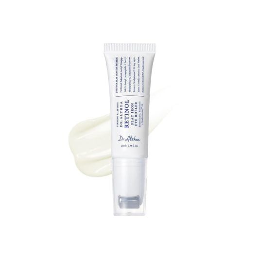 Dr.Althea Retinol Flat Iron Eye Roller – Gesichtslifting-Serum mit Gua Sha Roller, Anti-Aging mit Madecassoside, Centella & Hyaluronsäure, vegane koreanische Hautpflege, 25 ml