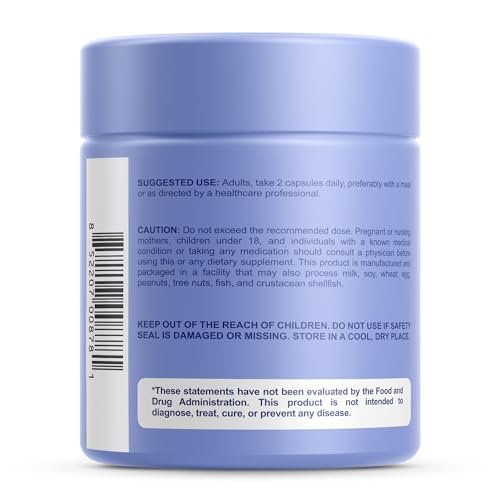 Premium Vaginale Feuchtigkeitsunterstützung Kapseln - Vaginale Feuchtigkeit & Stimmung, Sexuelle Funktion & Entspannung, Trockenheit, Weibliches Wohlbefinden & Intimität, KSM 66 Ashwagandha, Ulme & Maca - 60 Kapseln