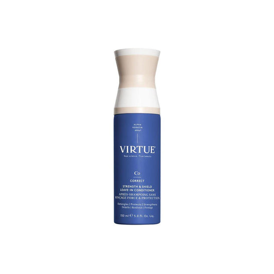 VIRTUE Strength and Shield Leave-In Conditioner – Entwirrt und stärkt das Haar, für alle Haartypen, farbsicher, 150 ml