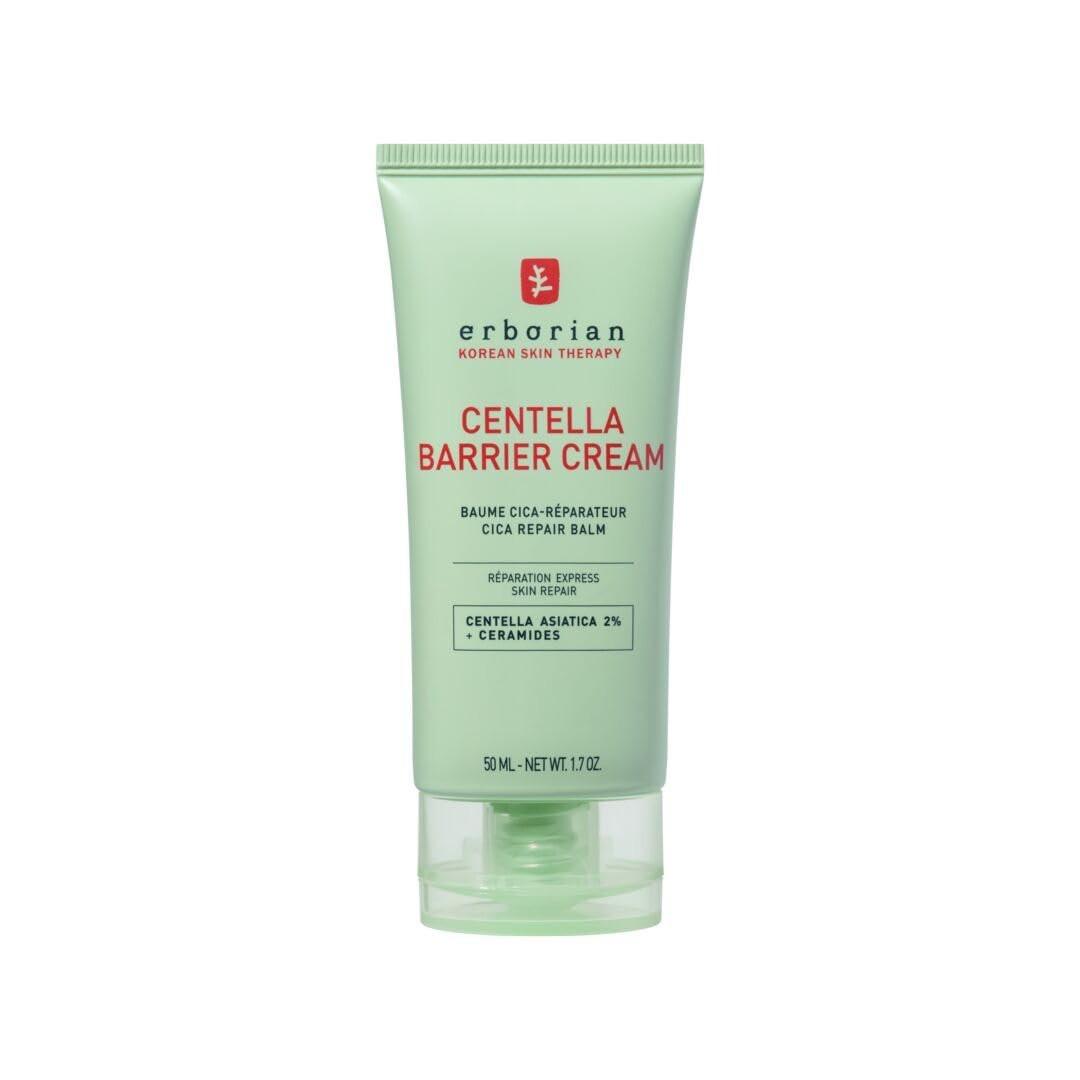 Erborian Centella Barrier Cream – Beruhigender Recovery Balm für trockene & empfindliche Haut, Ceramid-Feuchtigkeitscreme, koreanische Hautpflege