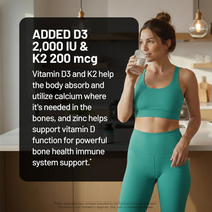 NatureWise Zink Picolinat mit D3 + K2 – Zink für Männer & Frauen + Vitamin D3 K2 – Unterstützt Immun- und Knochengesundheit* – Non-GMO, glutenfrei, hergestellt in den USA – 30 Kapseln (30-Tage-Versorgung)