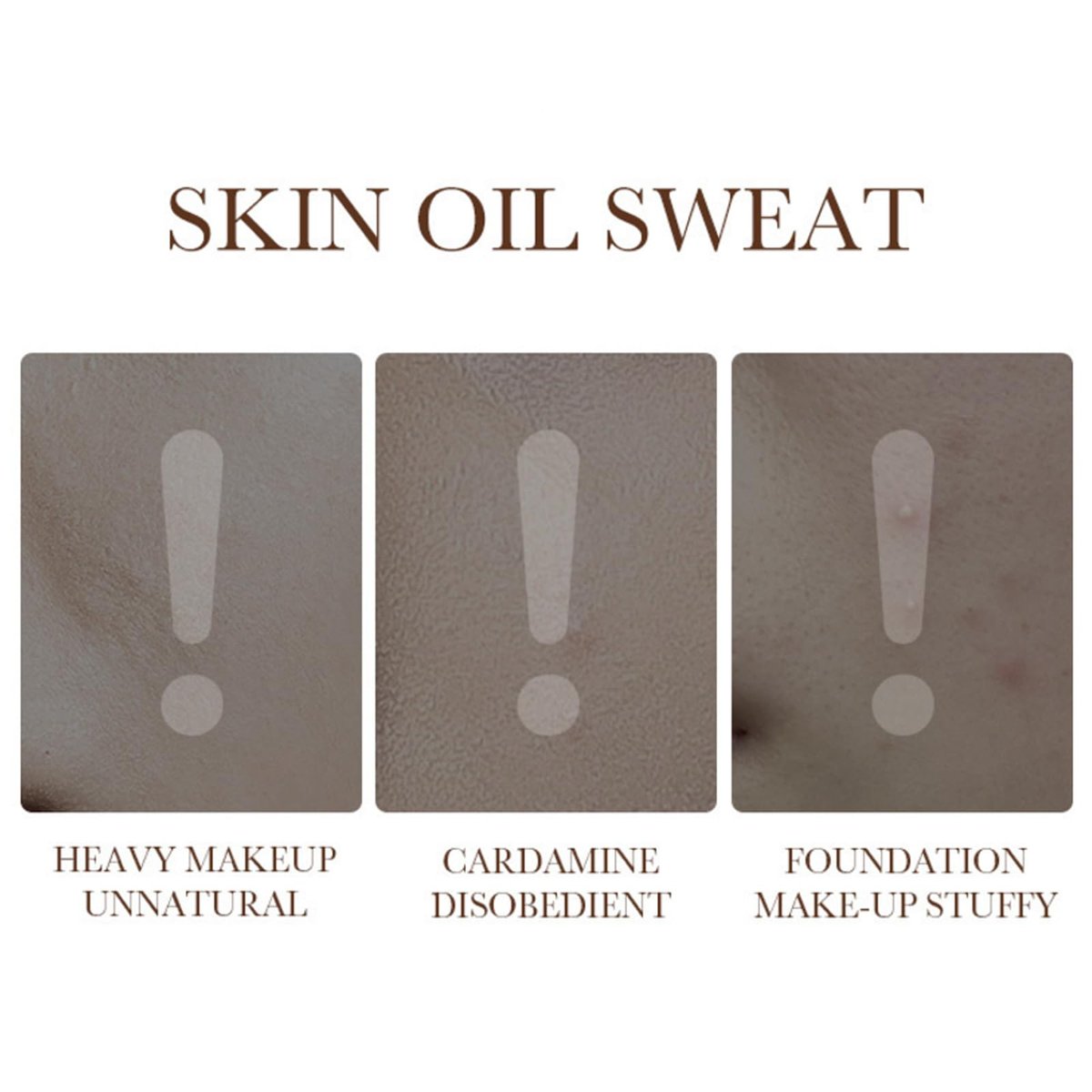 Foundation für ältere Frauen | Warm – Perfekt für helle/mittlere Hauttöne | Mushroom Head Air Cushion CC Cream – BB Cream Foundation für reife Haut | Make-up Concealer, langanhaltend, vollständige Deckkraft