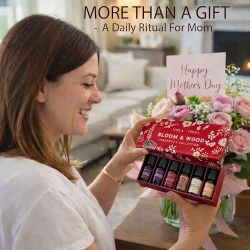 Premium Duftöl Set – Hochkonzentrierte Duftöle für Kerzenherstellung, Seife, Wachsschmelzen & Raumduft, langanhaltende Aromaöle Geschenkset für Diffuser & DIY, Aromatherapie Muttertagsgeschenk