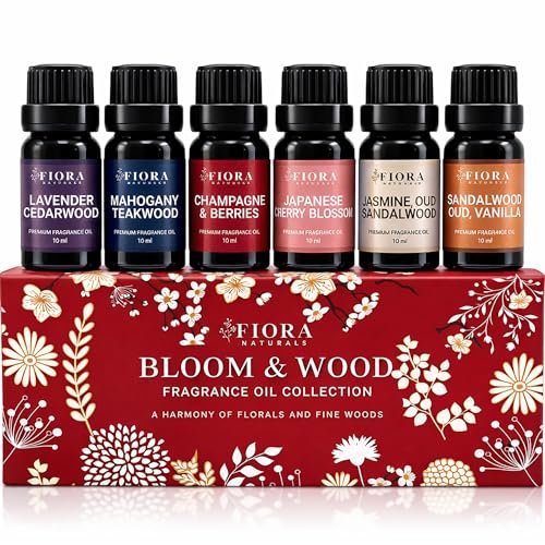 Premium Duftöl Set – Hochkonzentrierte Duftöle für Kerzenherstellung, Seife, Wachsschmelzen & Raumduft, langanhaltende Aromaöle Geschenkset für Diffuser & DIY, Aromatherapie Muttertagsgeschenk