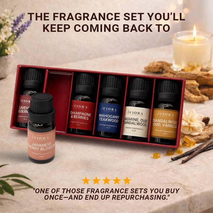 Premium Duftöl Set – Hochkonzentrierte Duftöle für Kerzenherstellung, Seife, Wachsschmelzen & Raumduft, langanhaltende Aromaöle Geschenkset für Diffuser & DIY, Aromatherapie Muttertagsgeschenk