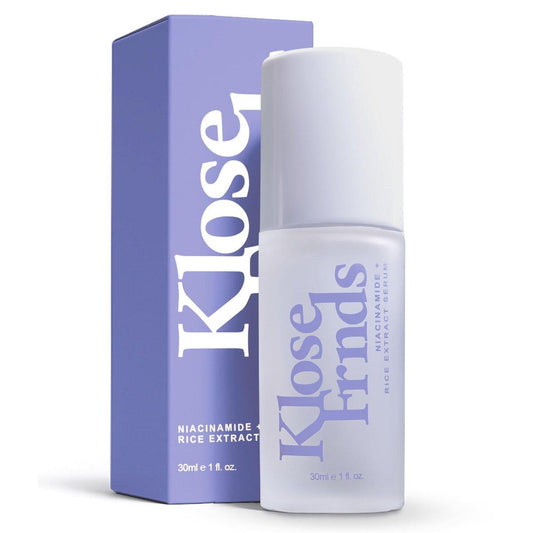 Niacinamid & Reisextrakt Gesichtsserum – Feuchtigkeitsspendendes Glow-Serum mit Hyaluronsäure, Centella und Süßholz für glatte Textur, tägliche Ausstrahlung und gesunde Hautbarriere – 30 ml