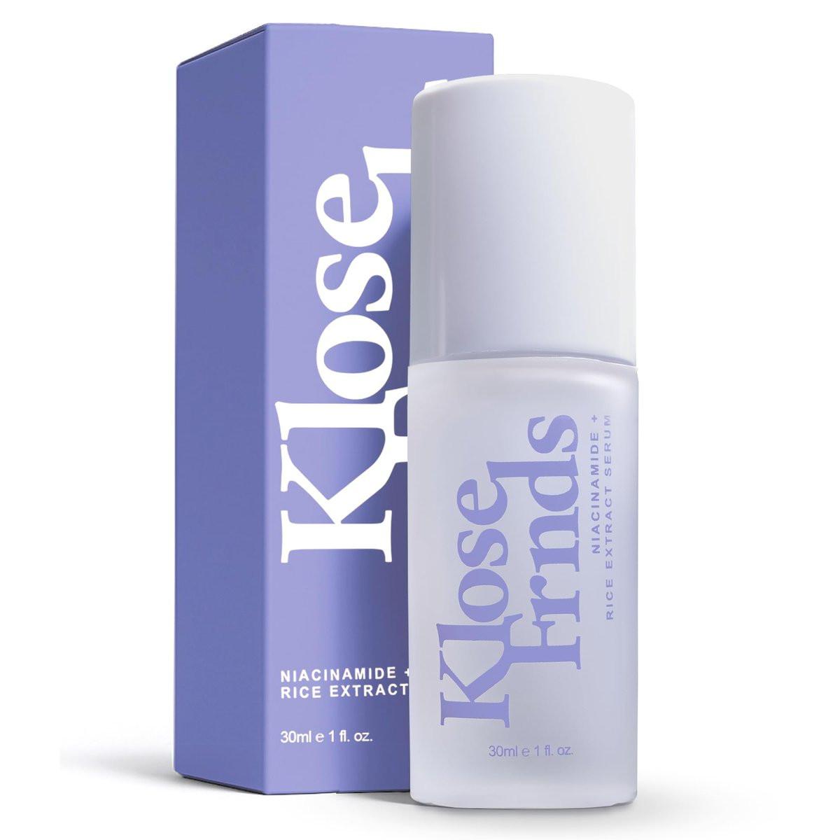 Niacinamid & Reisextrakt Gesichtsserum – Feuchtigkeitsspendendes Glow-Serum mit Hyaluronsäure, Centella und Süßholz für glatte Textur, tägliche Ausstrahlung und gesunde Hautbarriere – 30 ml