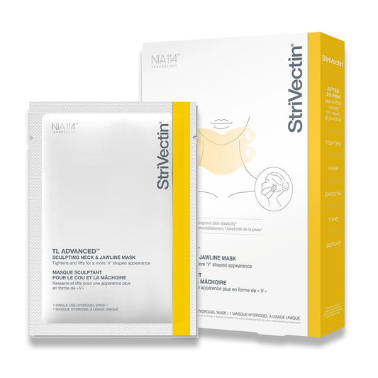 StriVectin TL Advanced Sculpting Neck & Jawline Mask – 1 Hydrogel-Maske für Hals und Kieferpartie