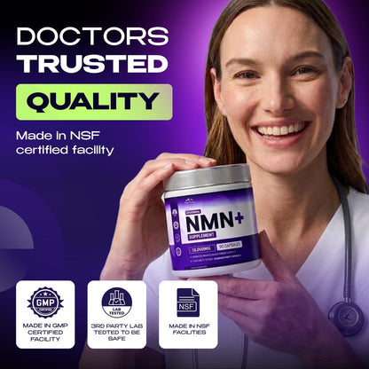 PURE HEALTH MAX NMN Nahrungsergänzungsmittel mit NAD+ und Resveratrol – NMNH-Alternative | NAD-Liposomale Kapseln für Männer und Frauen – Unterstützt die Zellenergie | 90 Kapseln, 3 Monate Vorrat