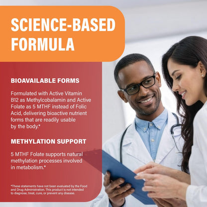 Vitamin B Komplex – B1 | B2 | B3 | B5 | B6 | Biotin | B12 | 5-MTHF – Astragalus & Vollwertmischung – Energie, Stoffwechsel & Gehirn – B-Vitamine für Frauen & Männer – Laborgeprüft – 60 Kapseln, 60 Tage Vorrat