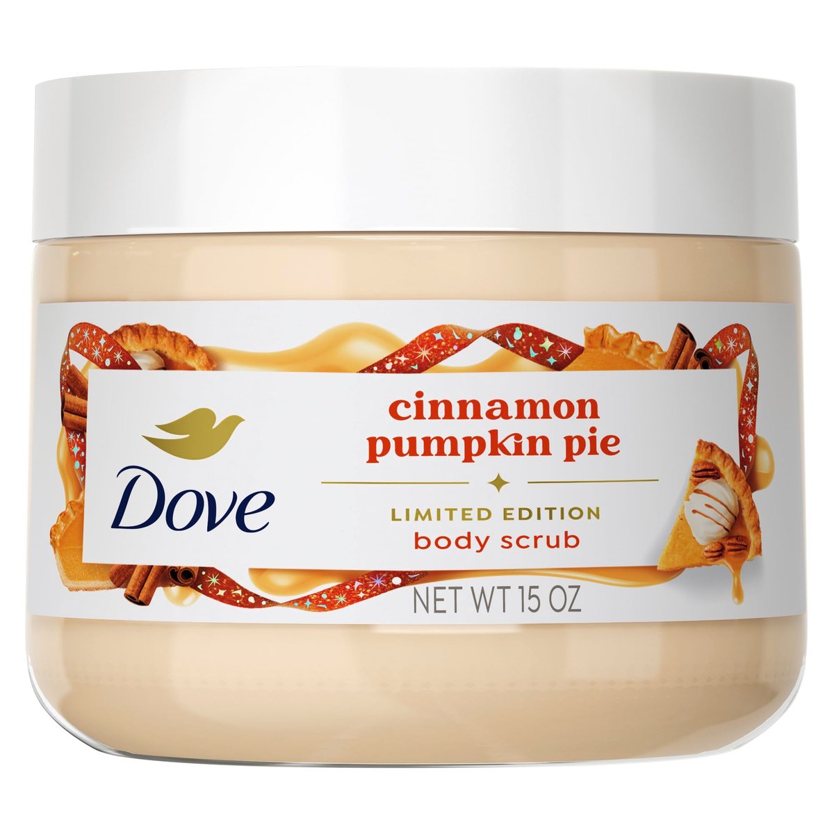 Dove Scrub Zimt Kürbiskuchen Peeling & Feuchtigkeitspflege 425 g