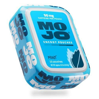 MOJO Energy Pouches Mint – 50 mg Koffein-Pouch, 15 Beutel, Einzelpackung