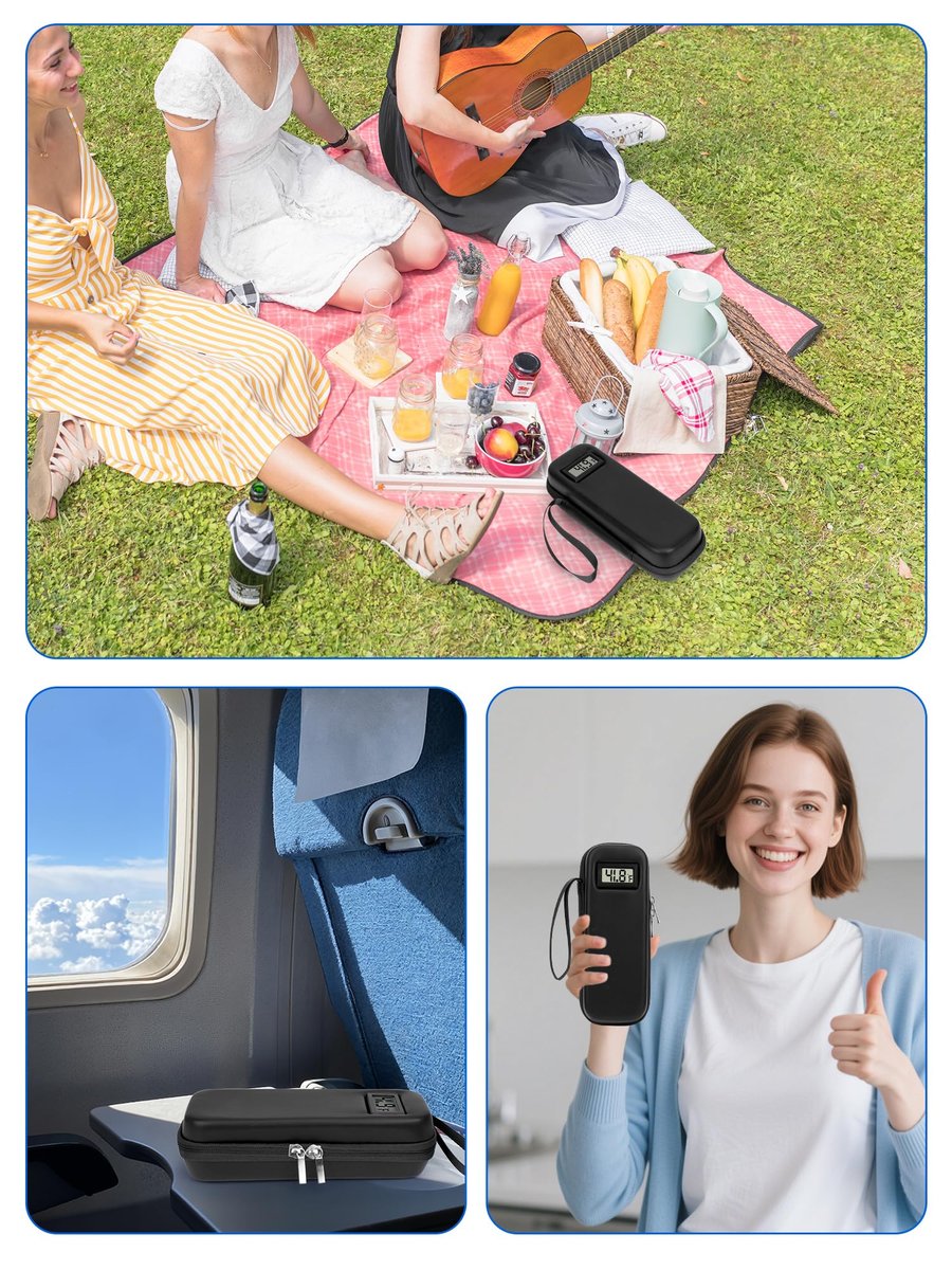 LengKe Insulin-Kühltasche für Reisen – Isolierte Tragetasche für Wegovy Pens mit 2 TSA-zugelassenen Kühlakkus, langanhaltende Kühlung für tägliche Nutzung und Reisen