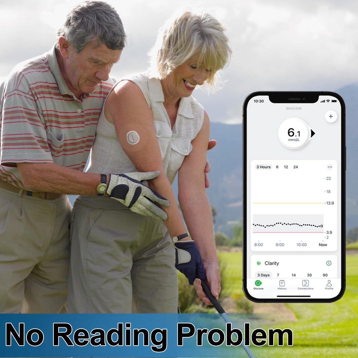 Kuruyo 100 Stück Dexcom G7 Over Patches – Transparente, wasserdichte und hypoallergene Haftpflaster für Sensoren, 15 Tage Haltbarkeit, Latexfrei
