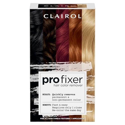 Clairol Pro Fixer Haarfarbenentferner-Set | Entfernt permanente und nicht-permanente Farbe | Schnell und einfach mit nur einer Spülung