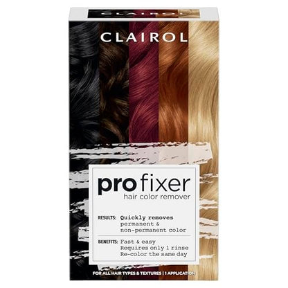 Clairol Pro Fixer Haarfarbenentferner-Set | Entfernt permanente und nicht-permanente Farbe | Schnell und einfach mit nur einer Spülung