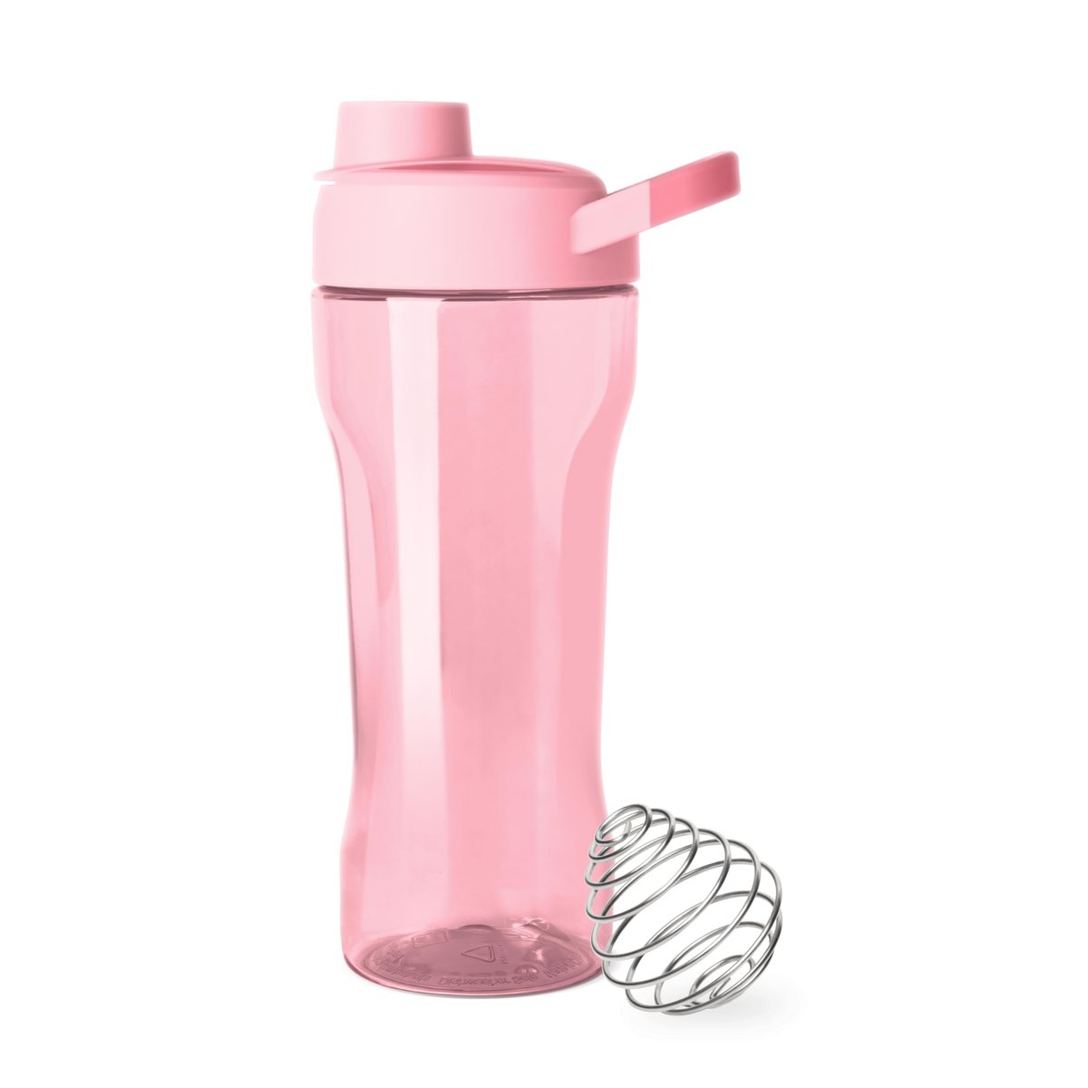 Simple Modern Rally Plastik Protein Shaker Flasche mit Ball | 24 oz Auslaufsicherer Becher für Proteinshakes, Mixgetränke, Elektrolyte, Pre Workout | Blush Mix