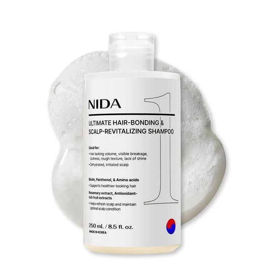 NIDA Ultimate Hair-Bonding & Scalp-Revitalizing Shampoo | Stärkt & Pflegt alle Haartypen | 250 ml