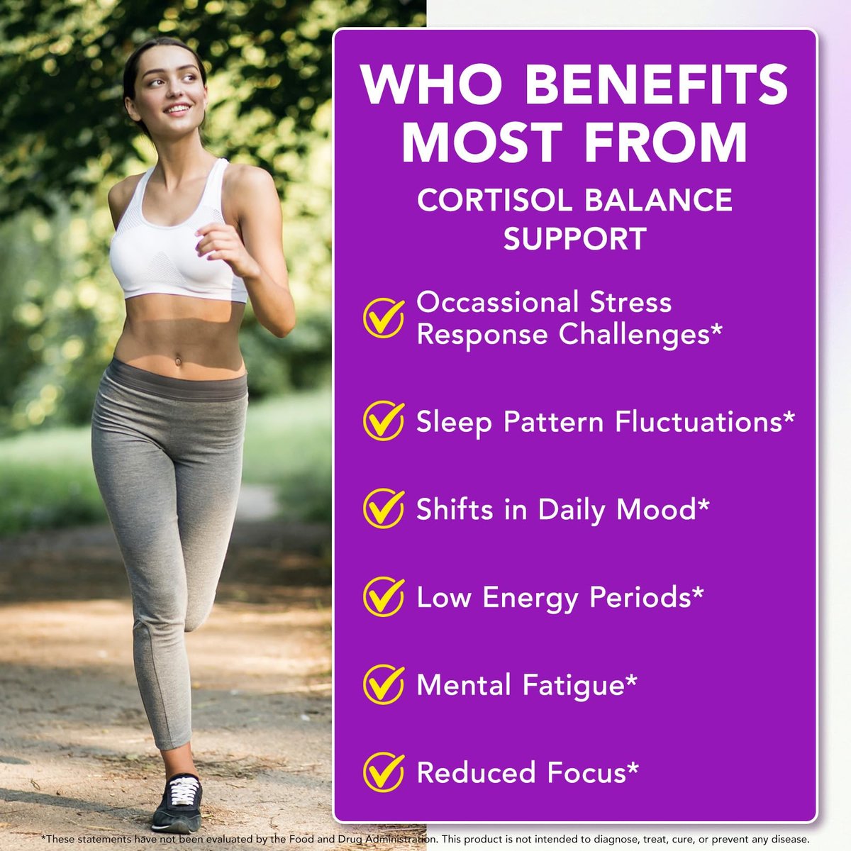 BUCAOAGU Cortisol-Supplement für Frauen – Stressabbau & Hormonbalance mit Magnolienrinde, Rhodiola Rosea, Heiliges Basilikum, Magnesium, Phosphatidylserin – Unterstützt Stimmung, Fokus & Schlaf
