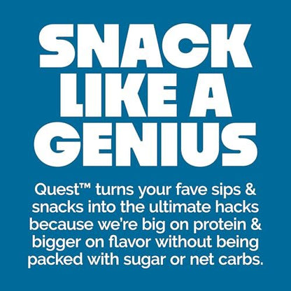 Quest Cheesy Protein Crackers Variety Pack – Zesty Ranch, Cheddar Blast, Spicy Cheddar – 12er Pack (je 4 Stück), High Protein, Low Carb
