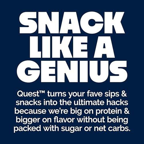 Quest Nutrition Käsecracker mit Zesty Ranch Geschmack, 10g Protein, 5g Netto-Kohlenhydrate, High Protein, 4er-Pack