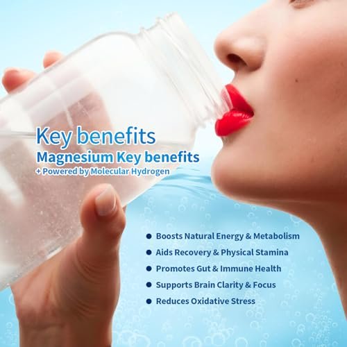 VivoNu Hydrogen-Wasser-Tabletten mit Elektrolyten & Magnesium-Komplex, Vitamin C & D | 2 Geschmacksrichtungen (Orange & Himbeere) | Zuckerfreies Elektrolyt-Pulver-Alternative für schnelle Hydration & Erholung