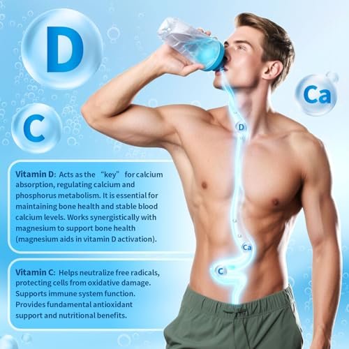 VivoNu Hydrogen-Wasser-Tabletten mit Elektrolyten & Magnesium-Komplex, Vitamin C & D | 2 Geschmacksrichtungen (Orange & Himbeere) | Zuckerfreies Elektrolyt-Pulver-Alternative für schnelle Hydration & Erholung