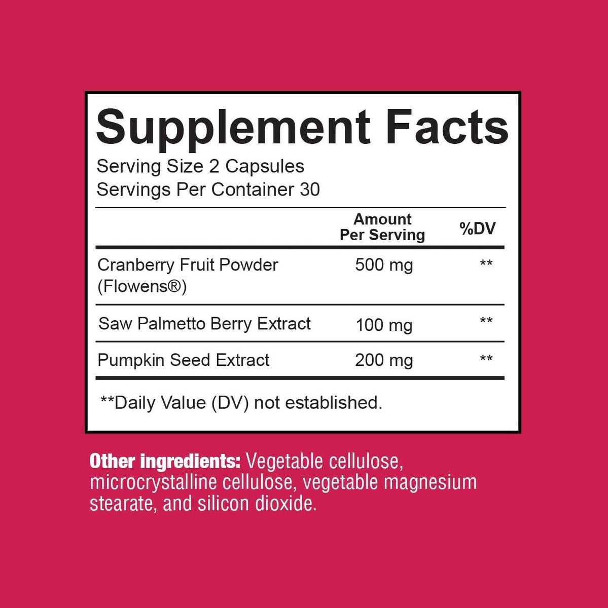 Premium Blasenunterstützung – Kapseln für gelegentlichen Harndrang, Häufigkeit & Inkontinenz – mit klinisch getesteter Cranberry, Kürbis & Sägepalme – 60 Kapseln