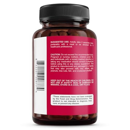 Premium Blasenunterstützung – Kapseln für gelegentlichen Harndrang, Häufigkeit & Inkontinenz – mit klinisch getesteter Cranberry, Kürbis & Sägepalme – 60 Kapseln