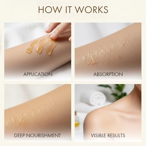 Majestic Pure Öl – 100% reines und natürliches Haarwachstumsöl für Wimpern, Augenbrauen, Haut, Gesicht, Nägel & Kopfhaut – Kokosnuss & Vanille Formel mit Vitamin E – 240 ml