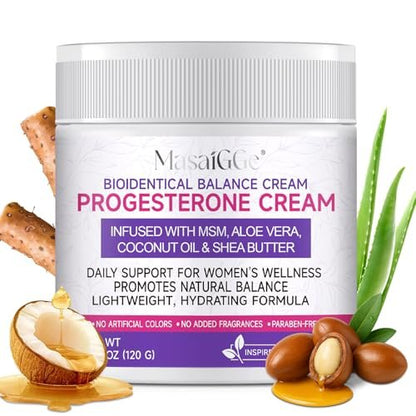 GPUPFJPW Wild Yam Creme – Natürliche Hormonbalance für Frauen in den Wechseljahren, 120 g