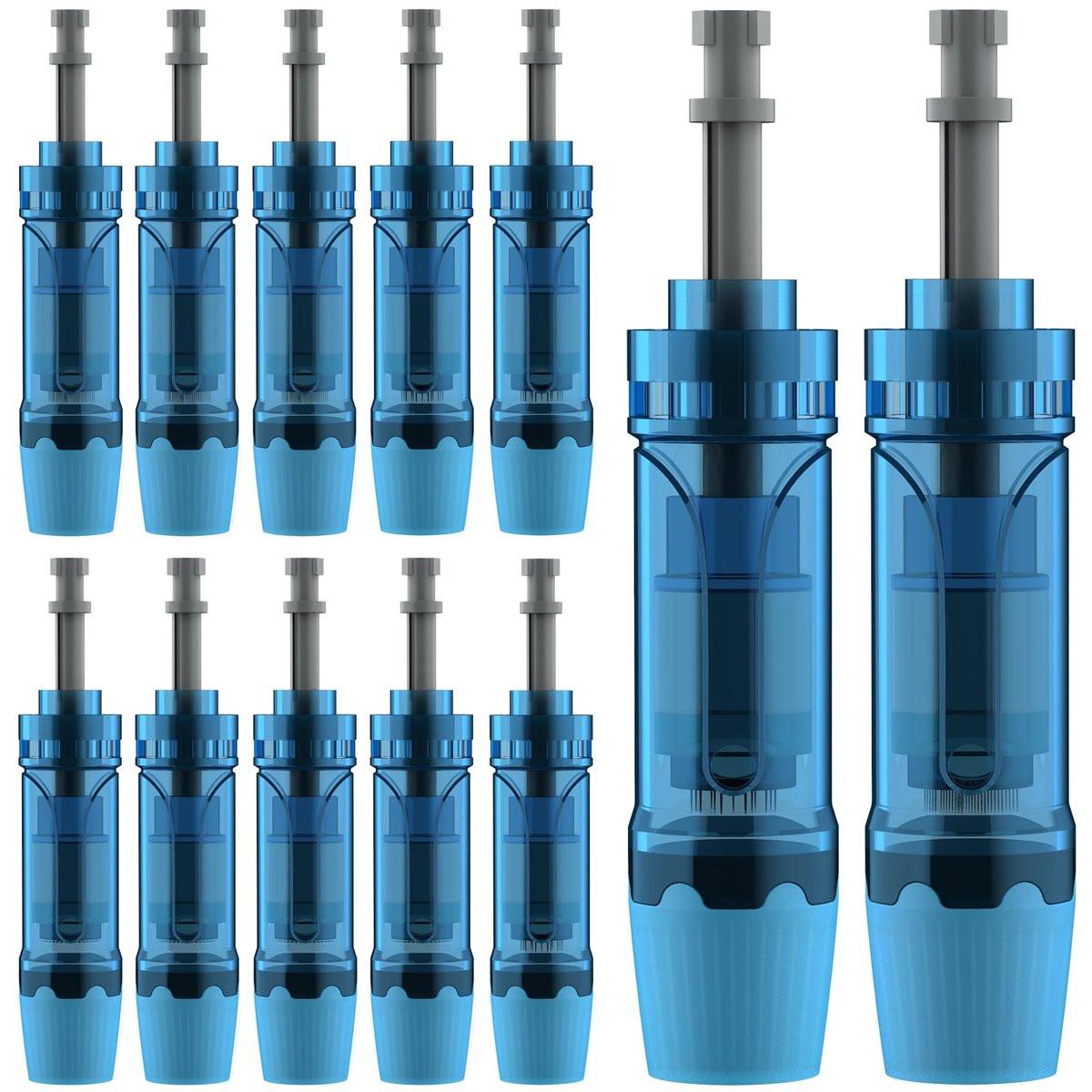 12er-Pack Microneedling Patronen für Dr. Pen M8S, A11, A8S, A9 – 0,25 mm (4x36 Pin, 4x18 Pin, 4x Runde Nano) für die Heimanwendung