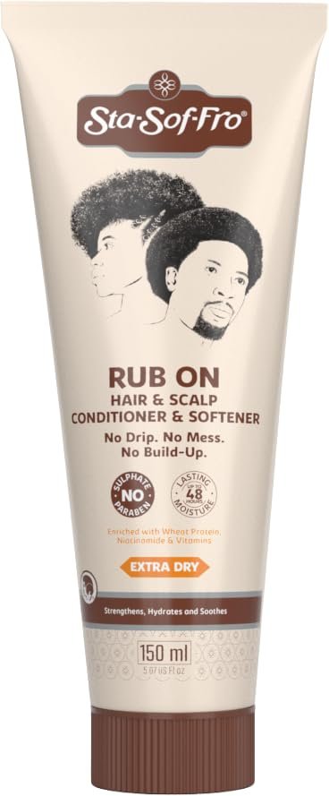 Sta-Sof-Fro Rub On Haar- und Kopfhautconditioner – 5,07 Fl Oz (150 ml)