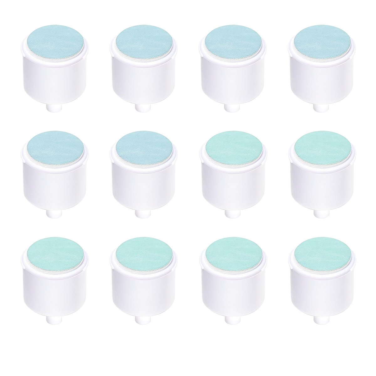 Qunlions life Ersatzpads kompatibel mit Frida Baby Elektrischer Nagelfeile, 12 Stück Baby-Nageltrimmer Pads Schleifköpfe passend für Neugeborene und Erwachsene (6-12, 12+ Monate)
